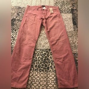 NWT Banana Republic Women's Boyfriend Fit Lightweight Cords In Size 33L